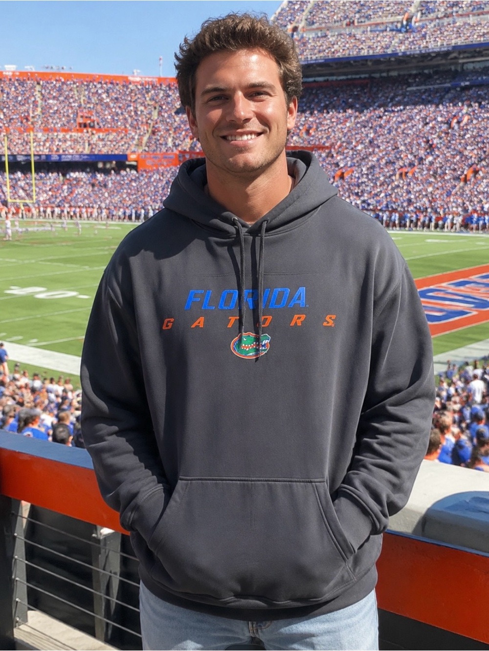 Florida Gators Gray Hoodie Size 3XL